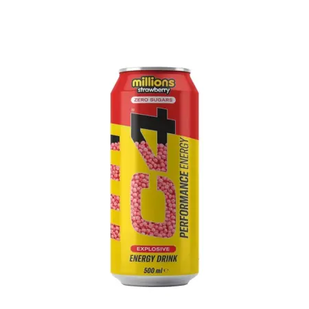 Cellucor C4 Explosive Energy Drink (500 ml, Millions Strawberry) - Cellucor