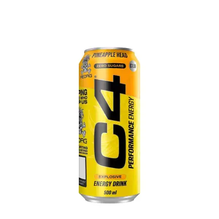 Cellucor C4 Explosive Energy Drink (500 ml, Pineapple Head) - Cellucor