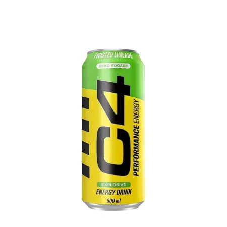 Cellucor C4 Explosive Energy Drink (500 ml, Twisted Limeade) - Cellucor
