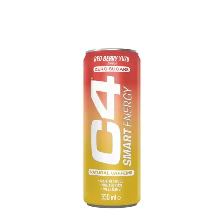 Cellucor C4 Smart Energy Drink (330 ml, Red Berry Yuzu) - Cellucor