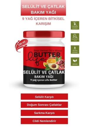 Cellulite and Stretch Mark Gel 190ml - Life Butter