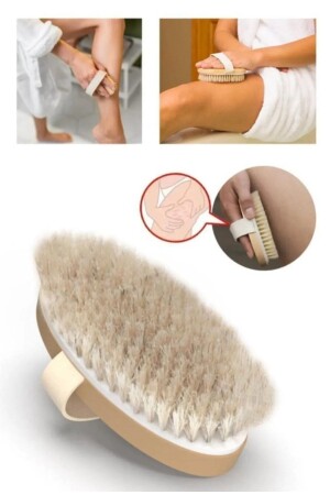 Cellulite Brush Horsehair Brush Dead Skin Removal Peeling Fiber - Hayveyshome