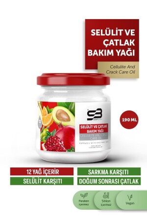Cellulite Crack Care Oil 190 ml - Serap Beauty