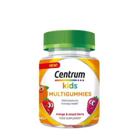 Centrum Kids Multigummies Orange & Mixed Berry (30 Gummies, Orange-Mixed Berry) - Centrum