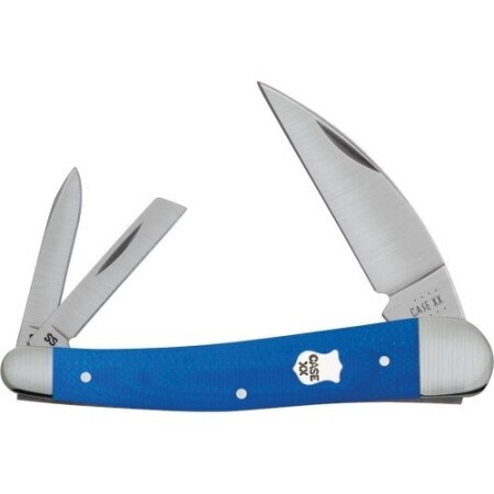 Cep bıçağı kılıfı SS Mavi G-10 Denizatı Oyma Aleti - W.R. Case & Sons Cutlery Co.