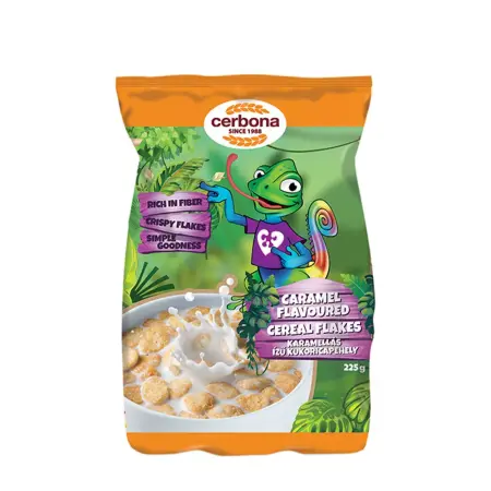 Cerbona Caramel Flavoured Corn Flakes (225 g) - Cerbona