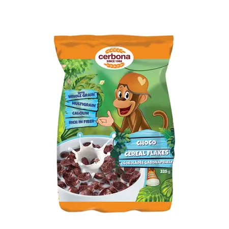 Cerbona Chocolate Cereal Flakes With Calcium (225 g) - Cerbona
