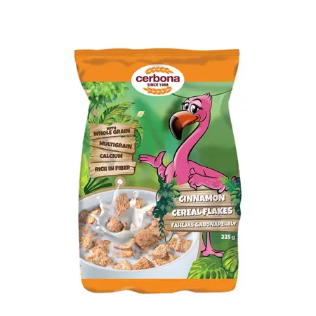 Cerbona Cinnamon Cereal Flakes With Calcium (225 g) - Cerbona