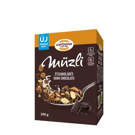 Cerbona Dark Chocolate Muesli (200 g) - Cerbona