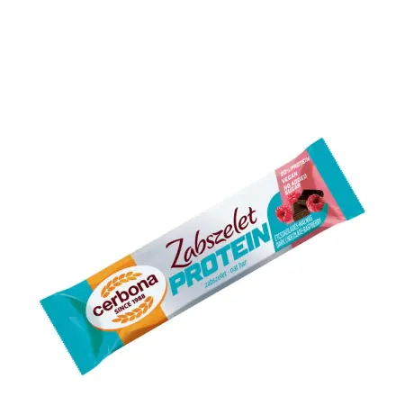 Cerbona Dark Chocolate-Raspberry Oat Bar With Protein (40 g) - Cerbona