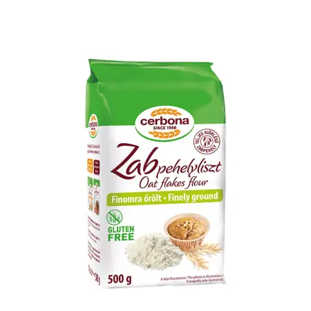 Cerbona Gluten Free Oat Flour, Finely Ground (500 g) - Cerbona