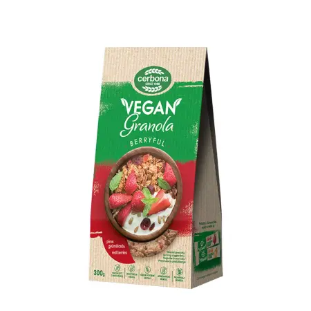 Cerbona Muesli With Red Fruits (300 g) - Cerbona
