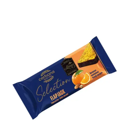 Cerbona Orange flapjack (40 g) - Cerbona