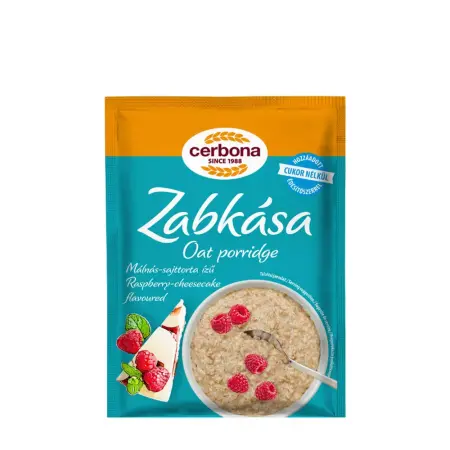 Cerbona Raspberry-Cheesecake Porridge (50 g) - Cerbona