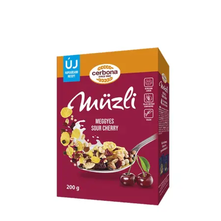 Cerbona Sour Cherry Muesli (200 g) - Cerbona