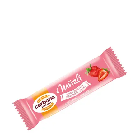Cerbona Strawberry-Yogurt Muesli Bar (20 g) - Cerbona
