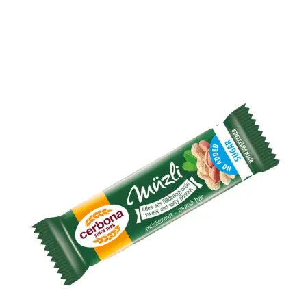 Cerbona Sweet-Salty Peanut Muesli Bar (20 g) - Cerbona