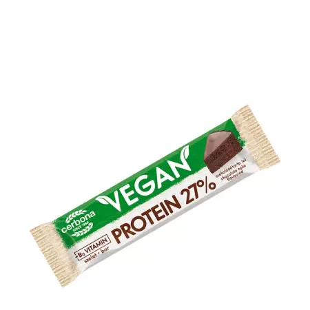 Cerbona Vegan Chocolate Cake Flavoured Protein Bar (40 g) - Cerbona