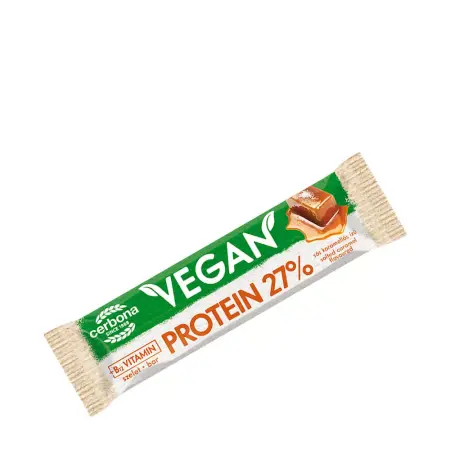 Cerbona Vegan Salted Caramel Flavoured Protein Bar (40 g) - Cerbona