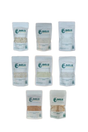 Cereal Group Supplementary Food Set 6 Months 8 Types BGASK0141 - Belu Gıda Atölyesi