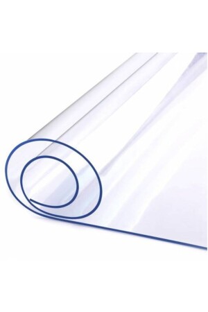 Ceren Transparent 1-4 Mm Width 80 Cm Thick PVC Non-Slip Table Cover Protector - Erksolhome