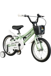 Cesa Bike Classic Model 16 Jant Bisiklet 4-7 Yaş Pastel Yeşil Çocuk Bisikleti 16.0206 - Cesa Bisiklet
