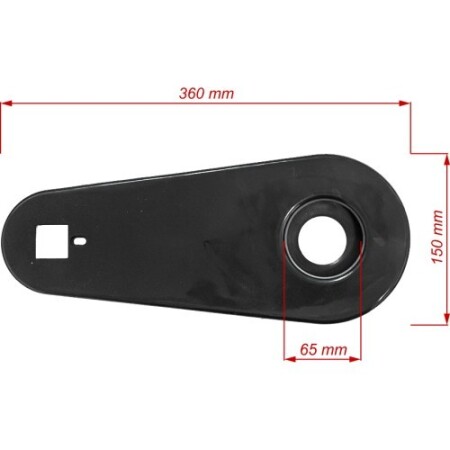 Chain guard DY-C20 PVC 12