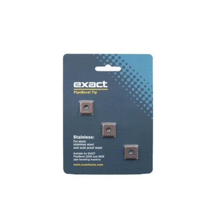 Chamfer milling inserts EXACT, 3 pcs. - EXACT