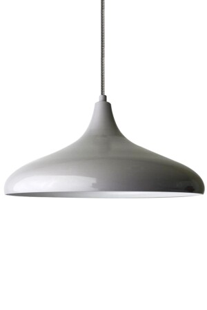 Champion Gri Özel Kablo Avize - Alüminyum 35 Cm Cafe Rustik Sarkıt Mutfak Lamba Modelleri BMM2066 - Bamyum