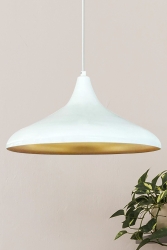 Champion White Single Chandelier Living Room Kitchen Cafe Restaurant Chandeliers Rustic Pendant Lamp Models RSA2066XXXX02 - Bamyum
