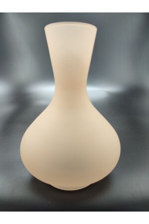 Chandelier Lamp Glass. Salmon Colored. (BOTTOM DIAMETER: 8. 00CM-H:18. 00CM) LAMP GLASS FOR CHANDELIER. SALMON COLOR - KUĞULU