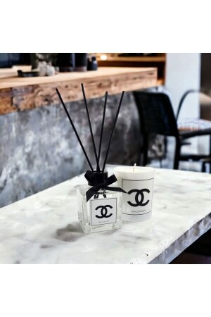 Chanel 100 Ml Room Fragrance and Candle Set - Tiem Concept