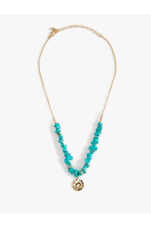 Charm Detailed Stone Necklace - Koton