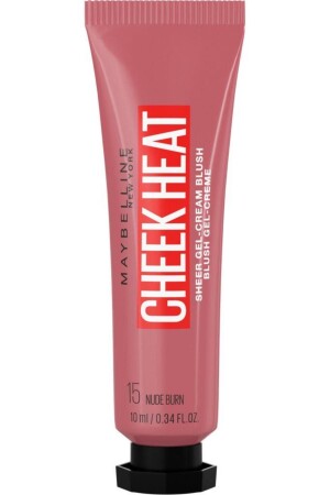 Cheek Heat Liquid Blush - 15 Nude Burn - Maybelline New York