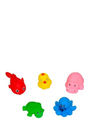Cheerful Bath Toys Cute Animals Set of 5 8681636420411 - Sozzy Toys