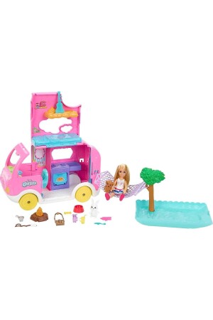 Chelsea's New Caravan Hnh90 - Barbie