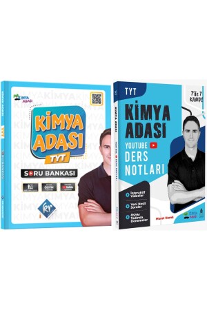 Chemistry Island TYT Chemistry Question Bank and YouTube Lecture Notes Set TYTKİMYAKNSRST - KR Akademi Yayınları