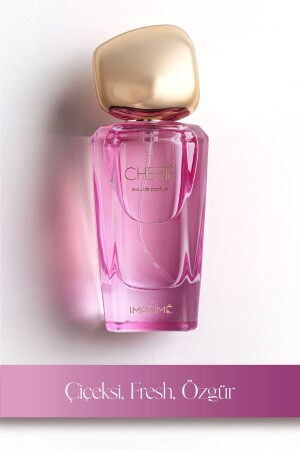 Cherié Edp Damenparfüm – Blumig-fruchtig – Erdbeere – Ananas – Pfingstrose – Muguet – Jasmin – Amber – 50 ml - Imprime