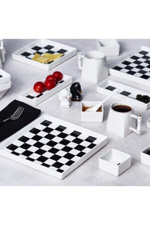 Chess 22 Piece Breakfast Set for 6 People 8697918949082 - Karaca