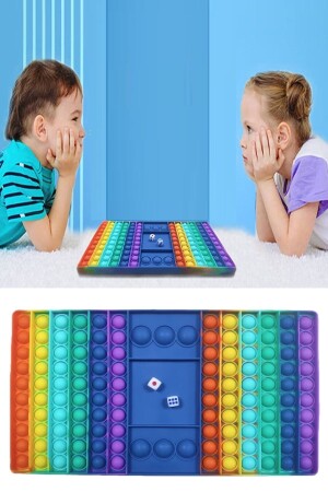 Chess Backgammon Popit Mental Stress Relief Toy RoseRoi-4186082-6083 - RoseRoi