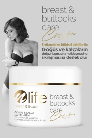 Chest and Hip Care Cream, Lifting and Repairing, All Skin 150 Ml - Nlife