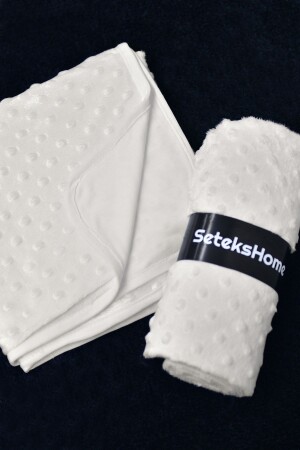 Chickpea Baby Blanket Cream BEBEKBATTAN1 - Setekshome