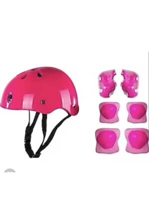 Child Helmet Knee Pad Elbow Pad Glove Set Protective Set Scooter Skate Protective Full Set Kckhkhuhhv - berattoys