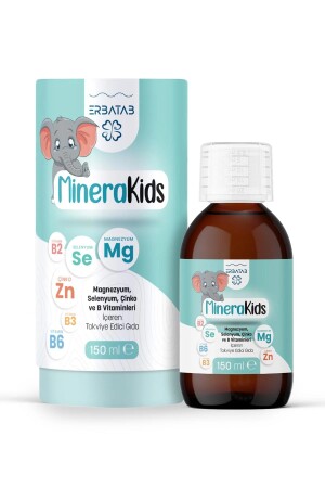 Children's Multivitamin (Magnesium-Zinc-Selenium) Mineral Kids 150 ml - shifaah