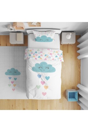 Children's Room Digital Printed Single Duvet Cover Set Without Sheets 160x220cm Model1384 i01384029000 - instababyrooms