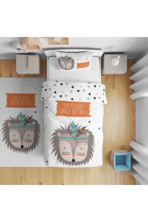 Children's Room Digital Printed Single Duvet Cover Set Without Sheets 160x220cm Model5005 i55005029000 - instababyrooms