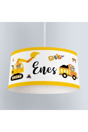 Children's Room Digital Printed Single Modern Pendant Lamp Chandelier Special Model 0006 - instababyrooms
