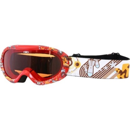 Children's ski goggles Worker Doyle Black UV S2 - Red - Worker