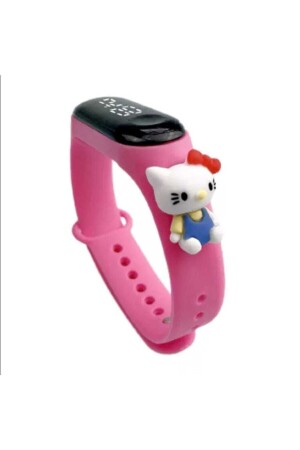 Children's Watch with Digital LED Kitten Figure - Okyanushop
