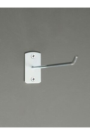 Chipboard & Wall Mounted Hooks 10 Pieces 15 Cm - Acar Raf